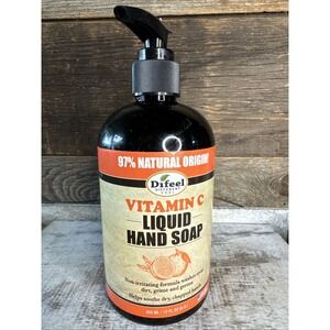 Difeel Vitamin C Liquid Hand Soap 12oz | MSRP =‎ $35